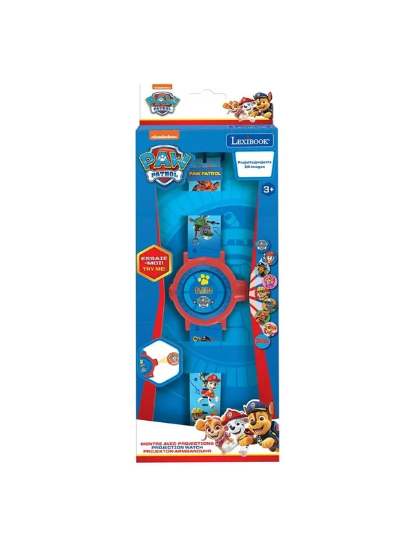 Lexibook Paw Patrol Digital Projection Watch with 20 images to project
