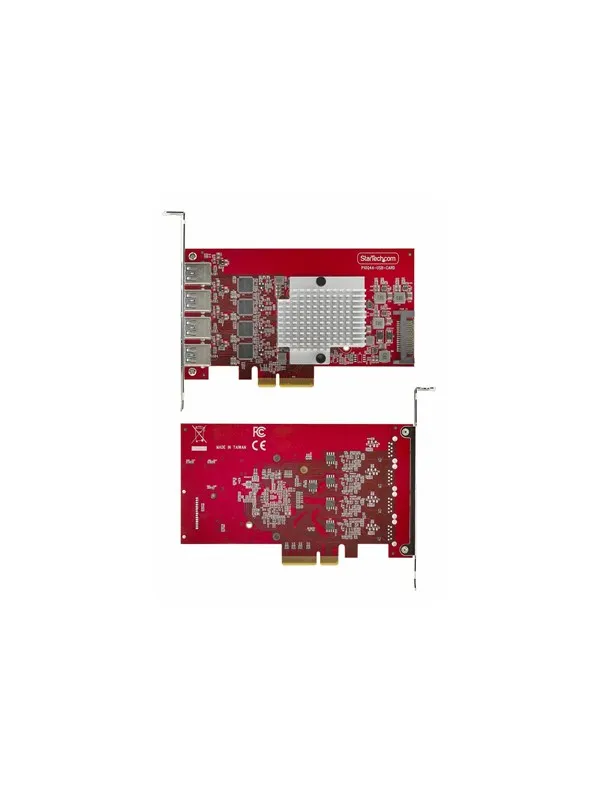 StarTech.com - USB adapter - PCIe 3.0 x4 - USB 3.2 Gen 2 x 4 - TAA Compliant