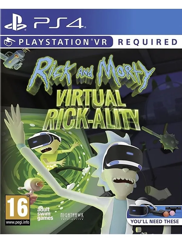 Rick and Morty Virtual Rick-Ality (PSVR) - Sony PlayStation 4 - Virtual Reality