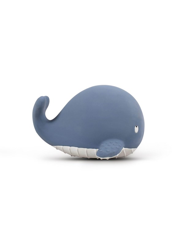 Filibabba Teether - Christian the whale Powder blue