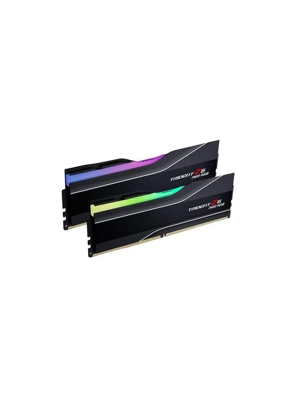 G.Skill Trident Z5 Neo RGB DDR5-6000 - 32GB - CL36 - Dual Channel (2 pcs) - AMD EXPO & Intel XMP - Svart med RGB