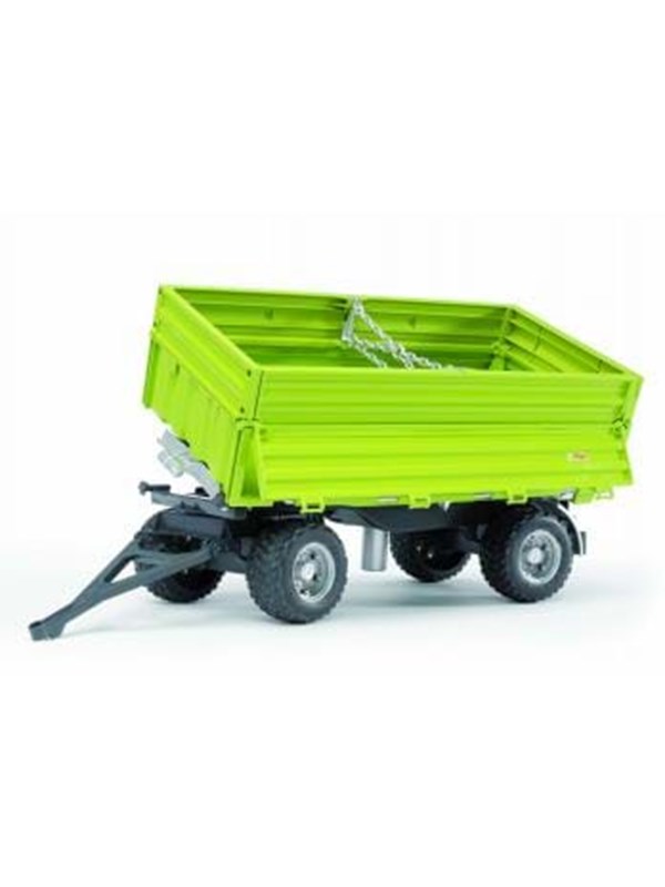 Bruder Fliegl Three way tipp. trailer with removable top