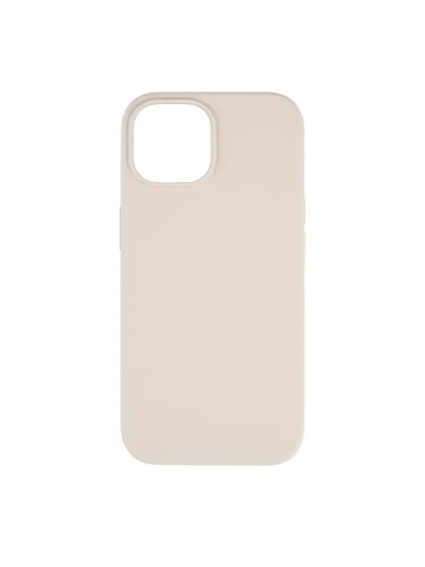 Pomologic CoverCase Silicone iPhone 15 Ivory W/Magsafe