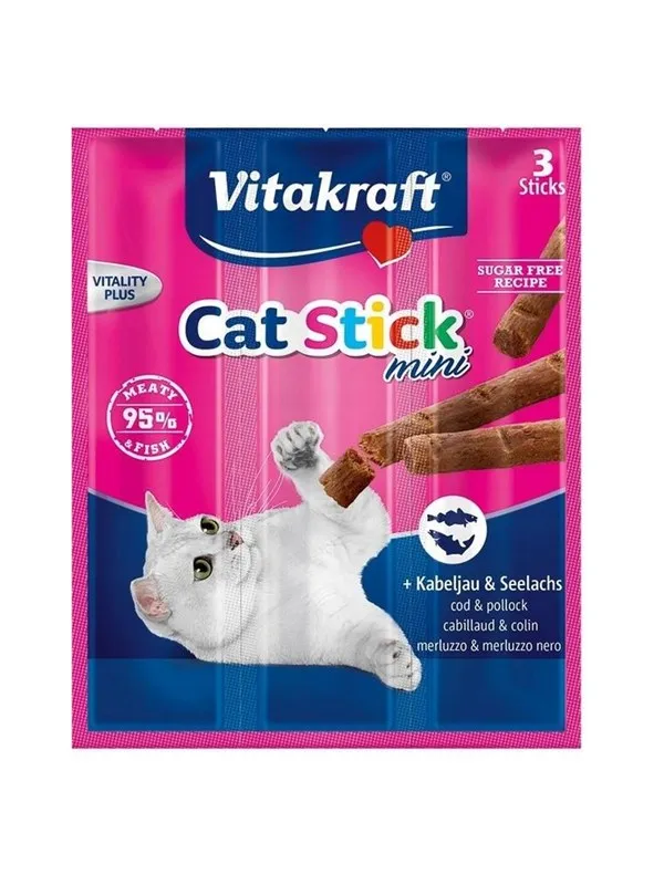 Vitakraft - Cat Stick with Cod and Coalfish 18g
