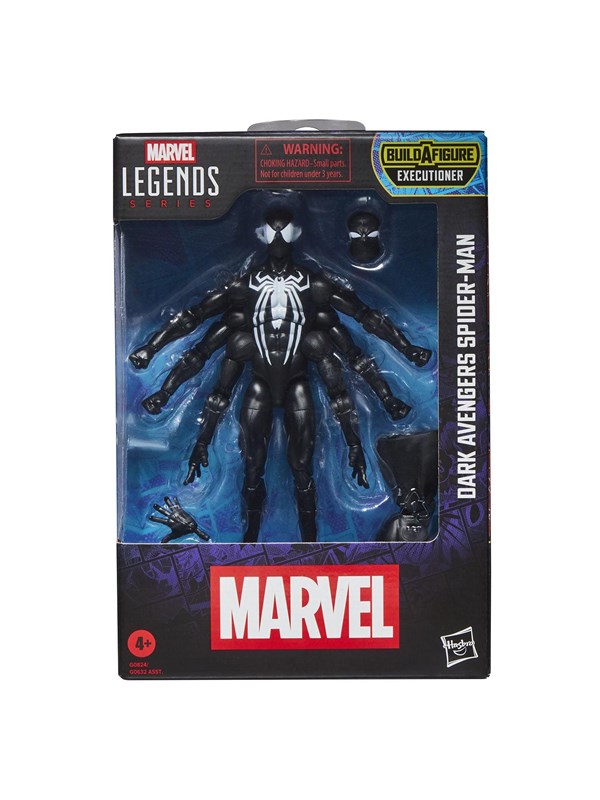 Marvel Figure Legends 6" Dark Spider-Man