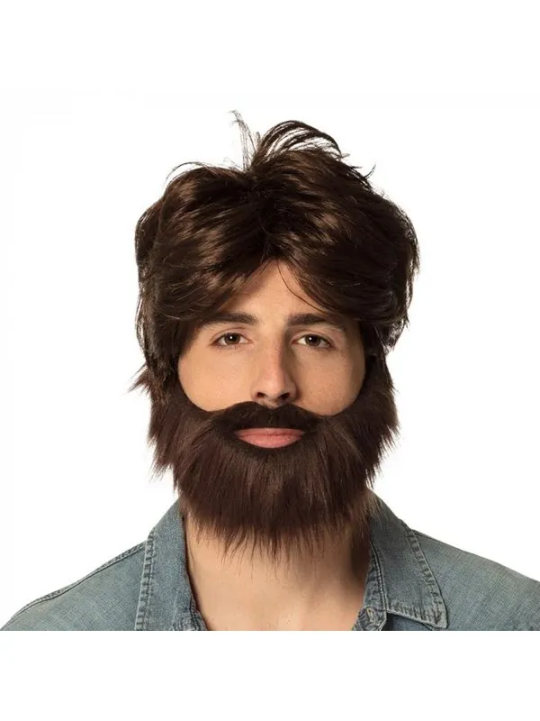 Boland Wig with Beard and Mustache