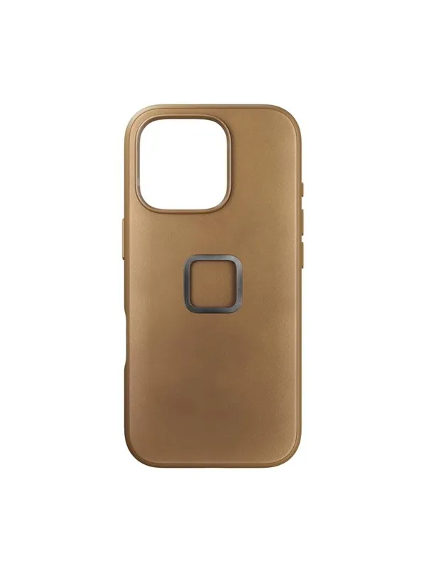 Peak Design Mobile Everyday Clarino Case iPhone 16 Pro Tan