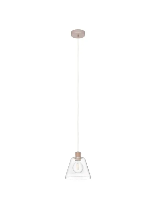 EGLO COPLEY pendant rose gold/clear