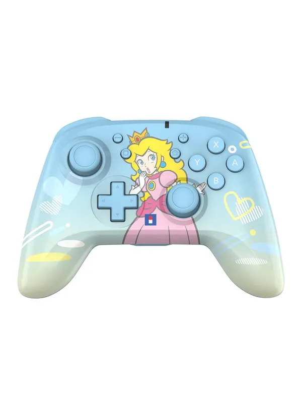 HORI PAD - Peach - Light Blue - Wireless Controller - Nintendo Switch 2