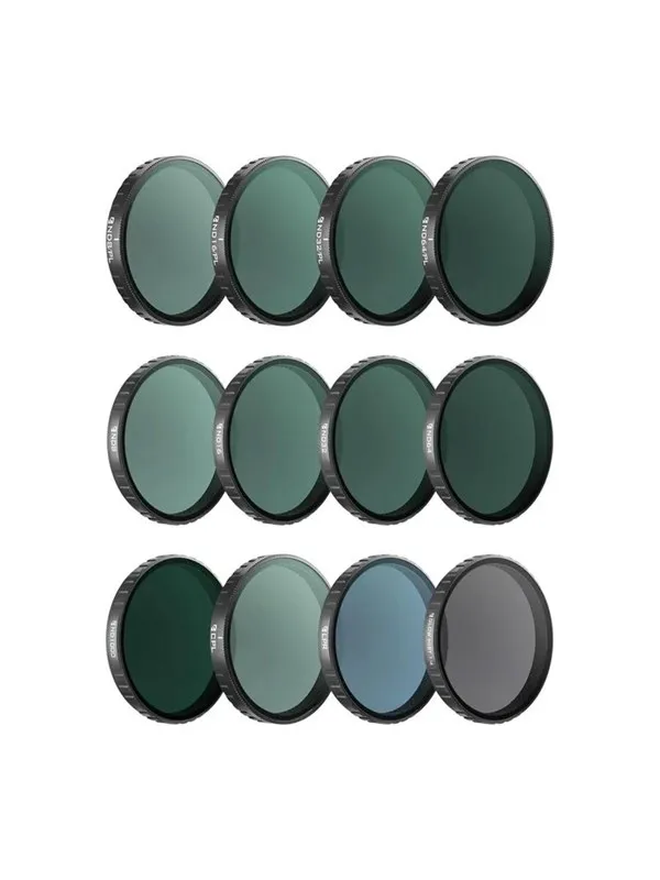 Freewell Filter Set for Action 6 - Mega Kit - 12 pcs