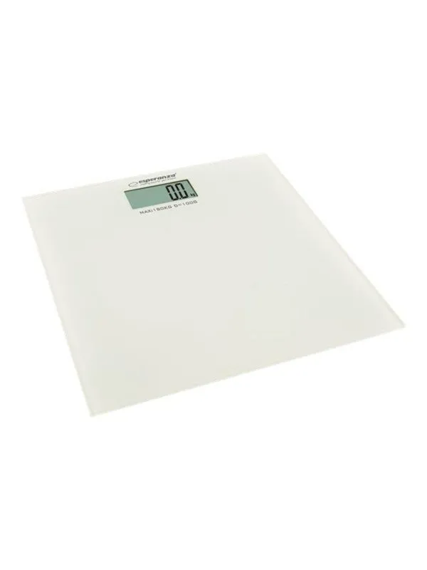 Esperanza AEROBIC - bathroom scales - white