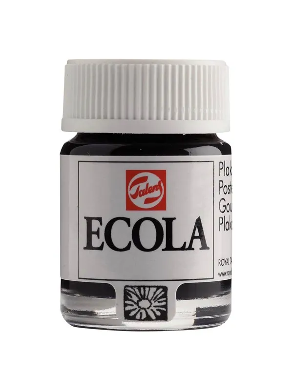 Bruynzeel - Ecola Poster Paint Bottle 16ml Black 700