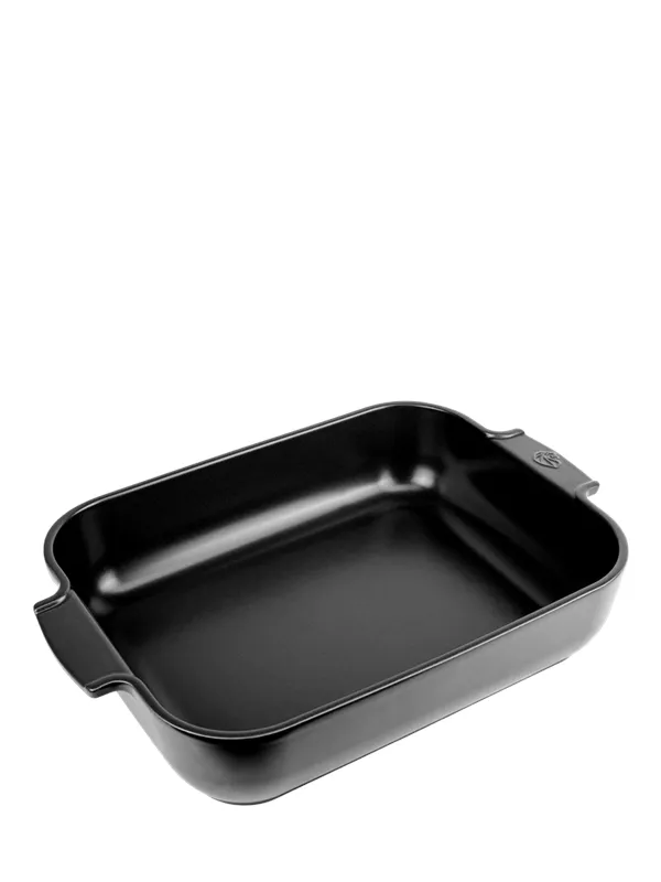 Peugeot Appolia rectangular oven dish 40cm black satin