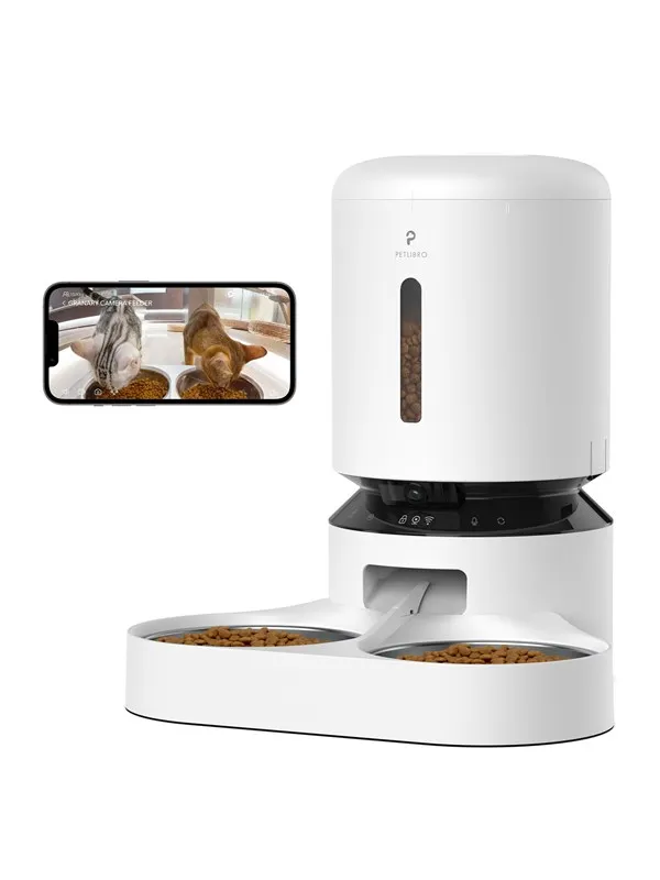 Petlibro - Granary Camera Dual Food Tray - White - 5L