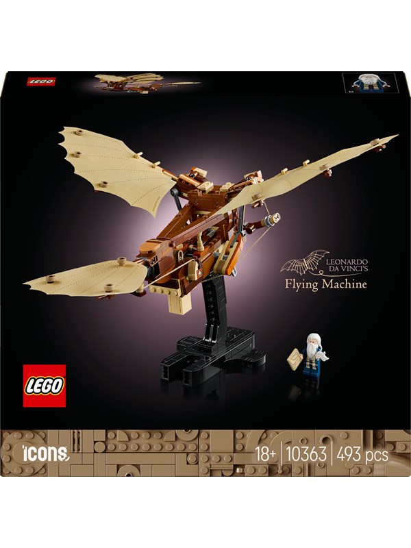 LEGO Icons 10363 Leonardo da Vincis flymaskin