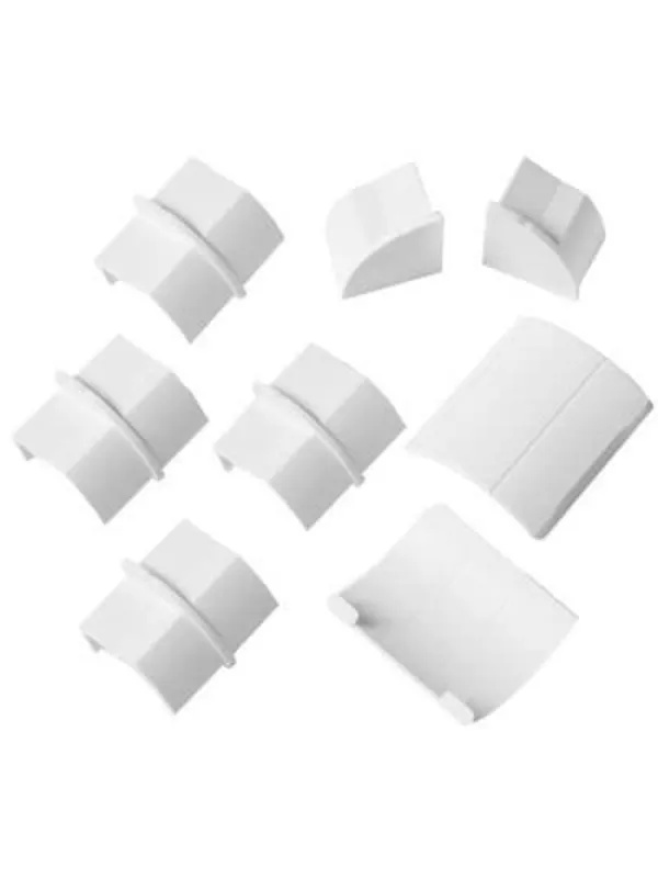 D-LINE Adapter Kit 22x22mm 8 Pieces White