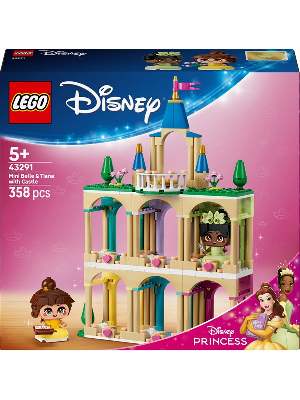 LEGO Disney 43291 Miniatyrer av Belle og Tiana med slott