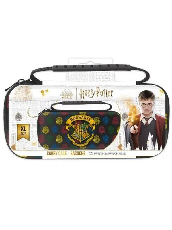 Freaks And Geeks Harry Potter 4 Houses XL Case - for Switch and Switch OLED - Bag - Nintendo Switch