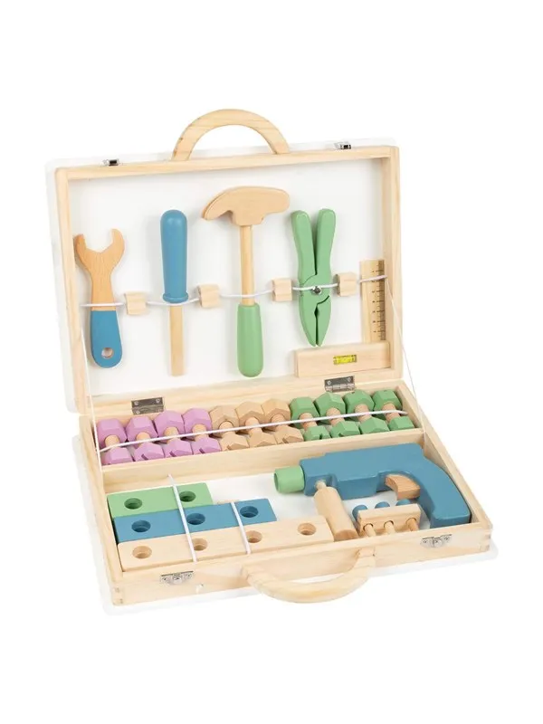 Small Foot - Wooden Tool Case Nordic 43dlg.