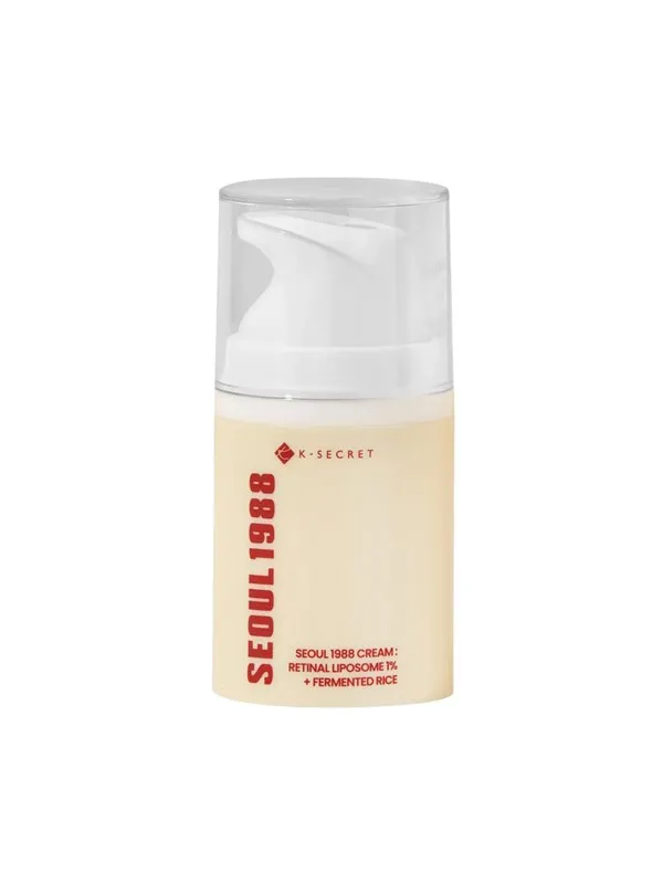 KSECRET SEOUL 1988 Krem: Retinal Liposome 1 % + Fermentert ris, 50 ml