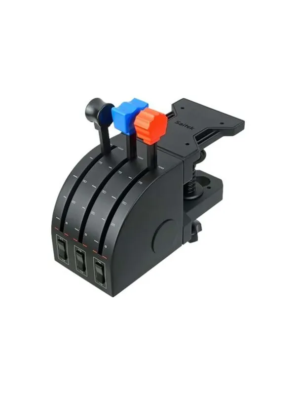 Logitech G Saitek Flight Throttle Quadrant - Wired Throttle - PC