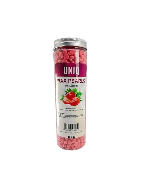 UNIQ Voksperler 400g - Jordbær