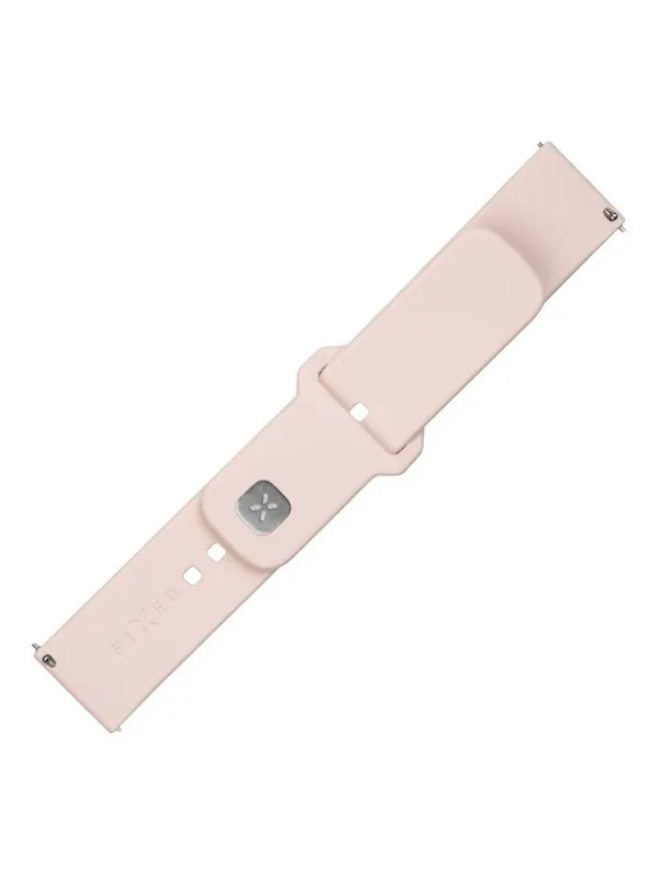 FIXED Silicone Strap Smartwatch Universal 22 mm Pink