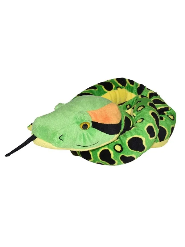 Wild Republic Plush Toy Snakes 137 cm Anaconda (Light Green)