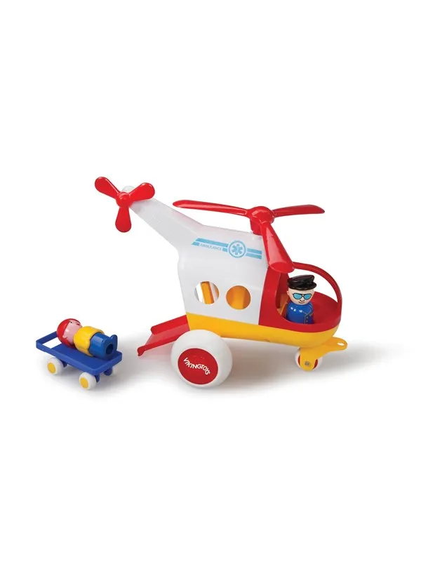 Viking Toys Jumbo Ambulance Helicopter