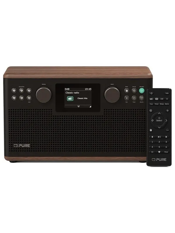 PURE Classic H6 - DAB+ radio - Brun