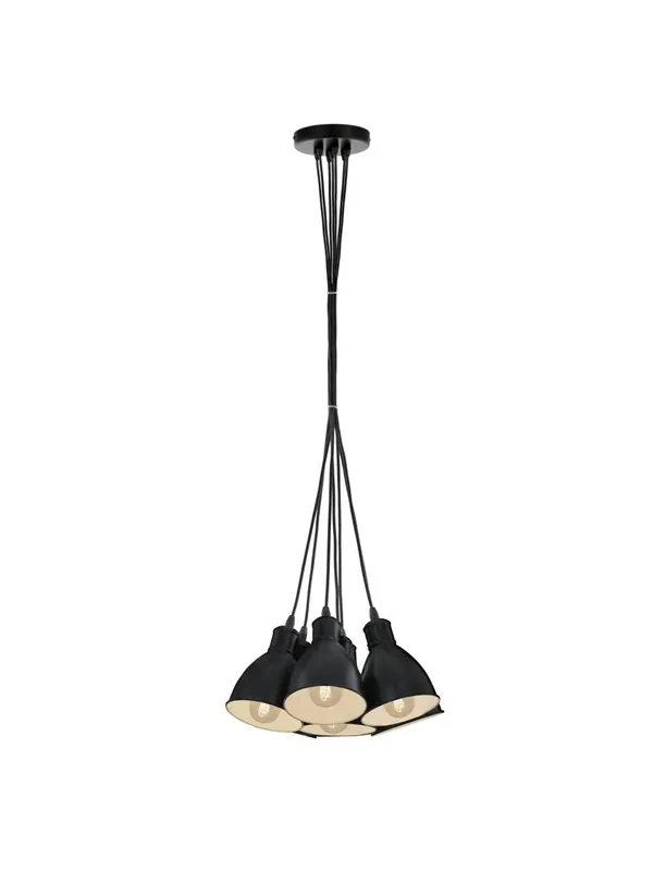 EGLO PRIDDY CLUSTER 7L SVART