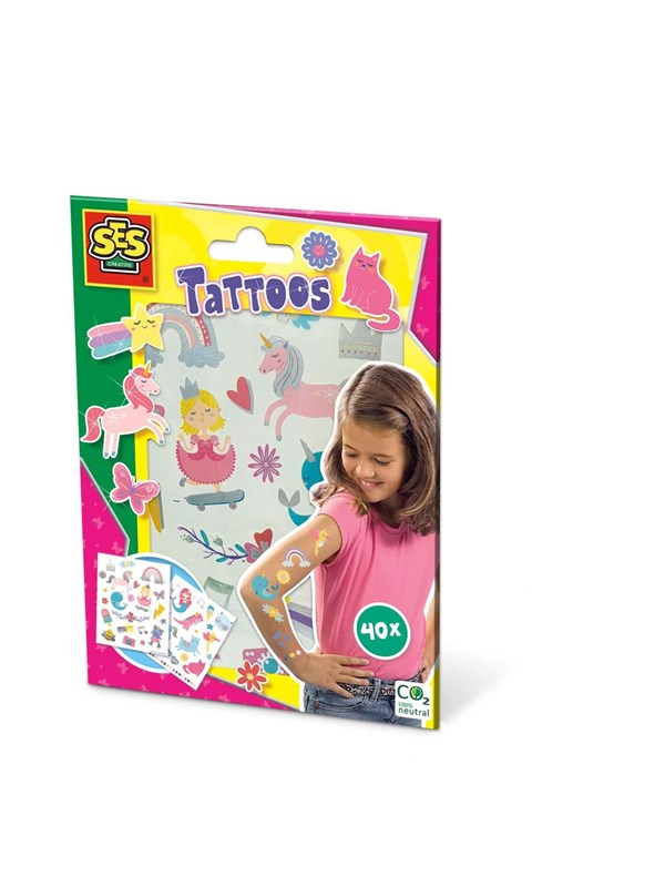 SES Creative Tattoos for Children - Fairytales