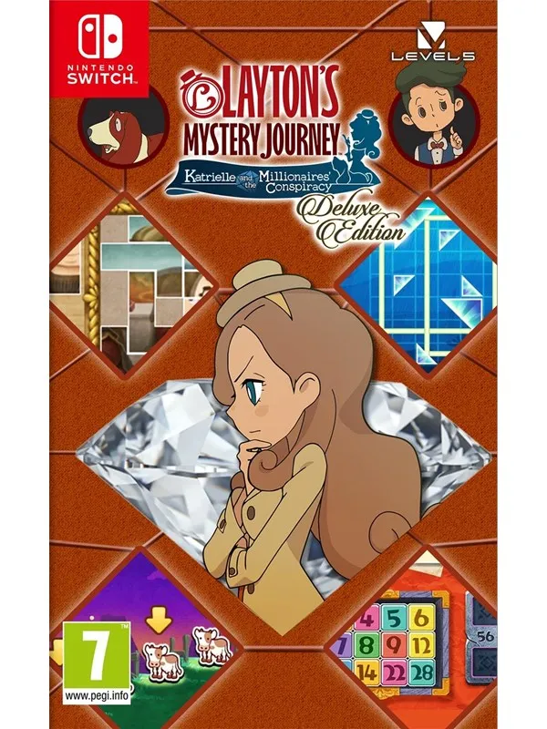 LAYTON'S MYSTERY JOURNEY: Katrielle and the Millionaires' Conspiracy (Deluxe Edition) - Nintendo Switch - Eventyr