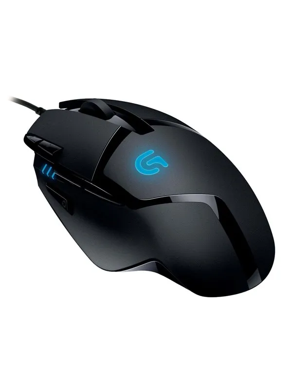 Logitech G402 Hyperion Fury FPS - Gaming mus - Optisk - 8 - Svart