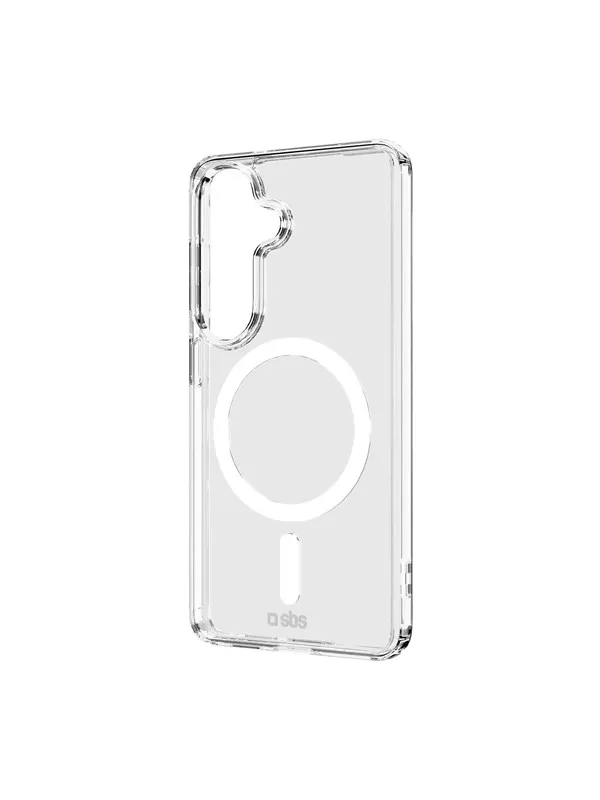 SBS Cover Light Mag protective case for Samsung Galaxy S26 compatible with MagSafe - transparent