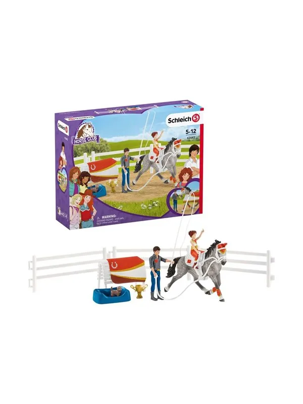 Schleich HORSE CLUB Mias voltige-ridesett