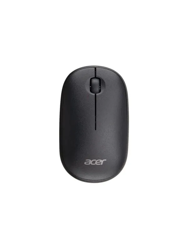 Acer AMR100 - mouse - bubble - 2.4 GHz - black - Mus - Optisk - 3 knapper - Svart