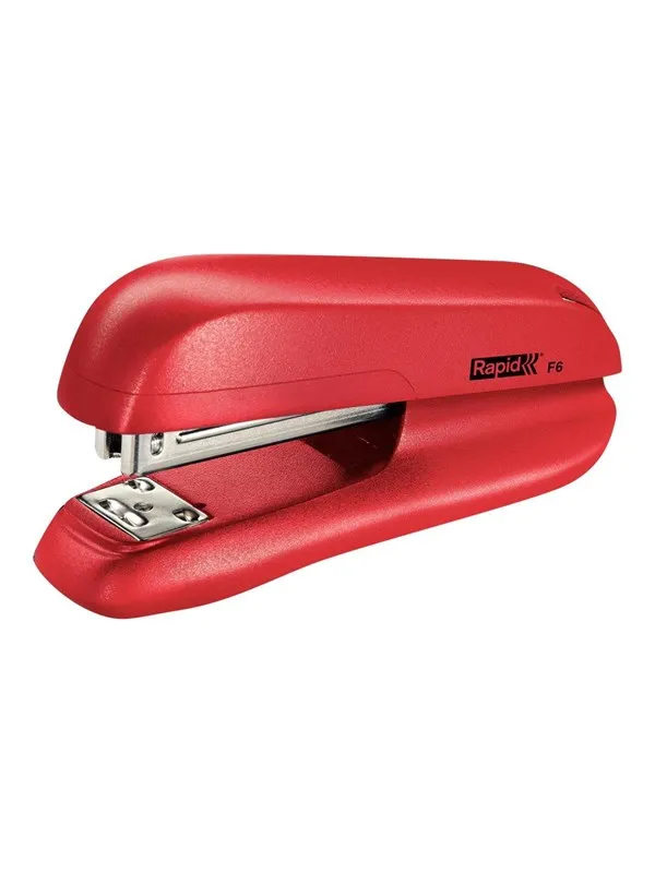 Rapid Stiftemaskin  F6 20 ark Rød