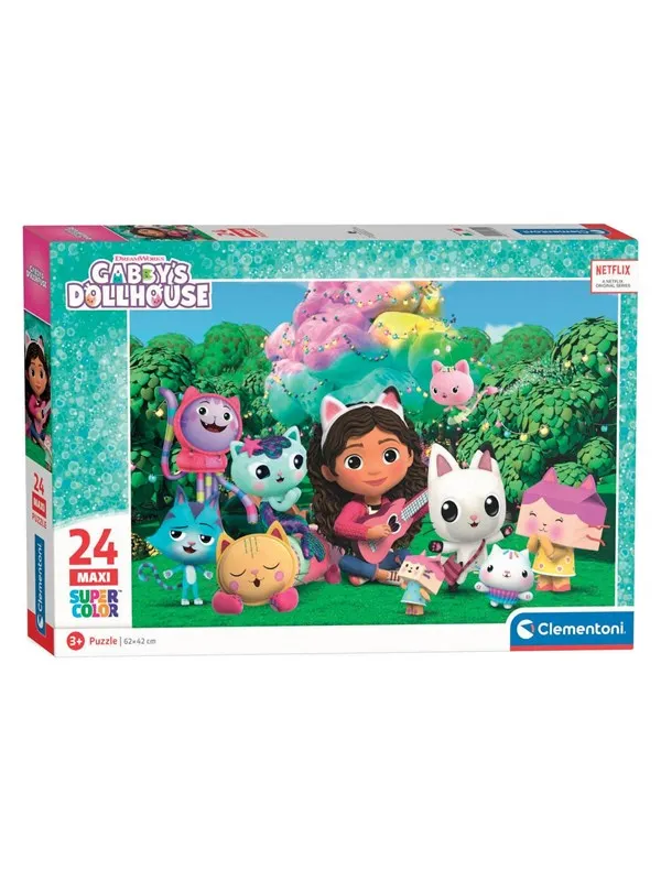 Clementoni Maxi Gabby's Dollhouse Puslespill Gulv