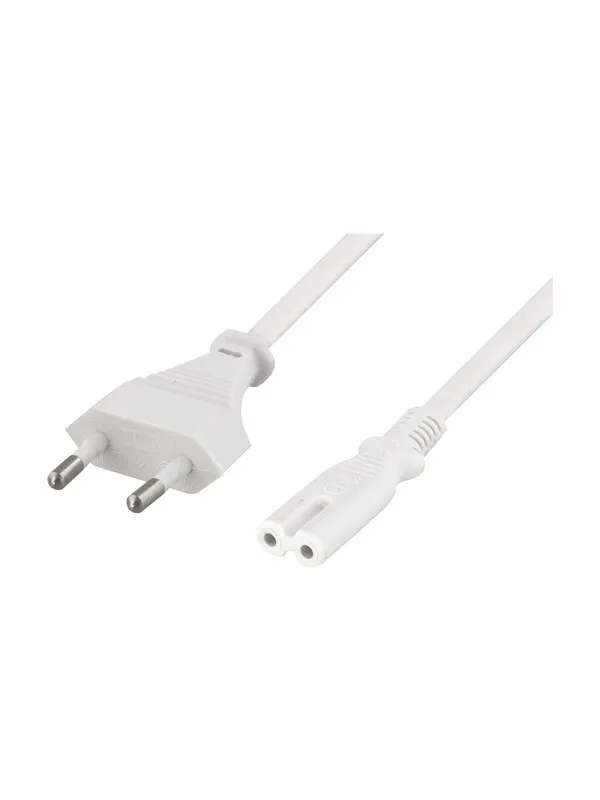 Deltaco DEL-109J-50 - power cable - Europlug to power IEC 60320 C7 - 50 cm