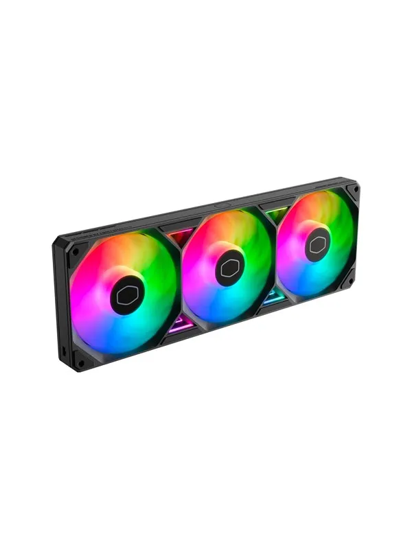 Cooler Master SickleFlow Edge 360 ARGB Fan - Black - 120mm - Svart med RGB LED-lys
