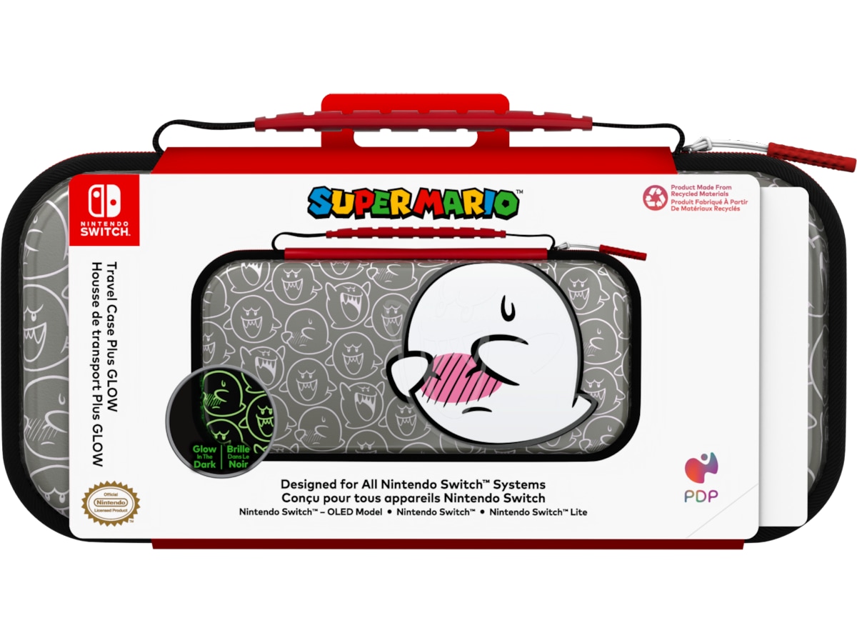 PDP Travel Case Plus GLOW - Boo Hoo - Miscellaneous Bag - Nintendo Switch