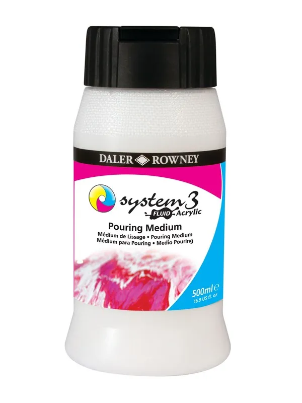 Daler-Rowney System3 Fluid Pouring Medium 500 ml
