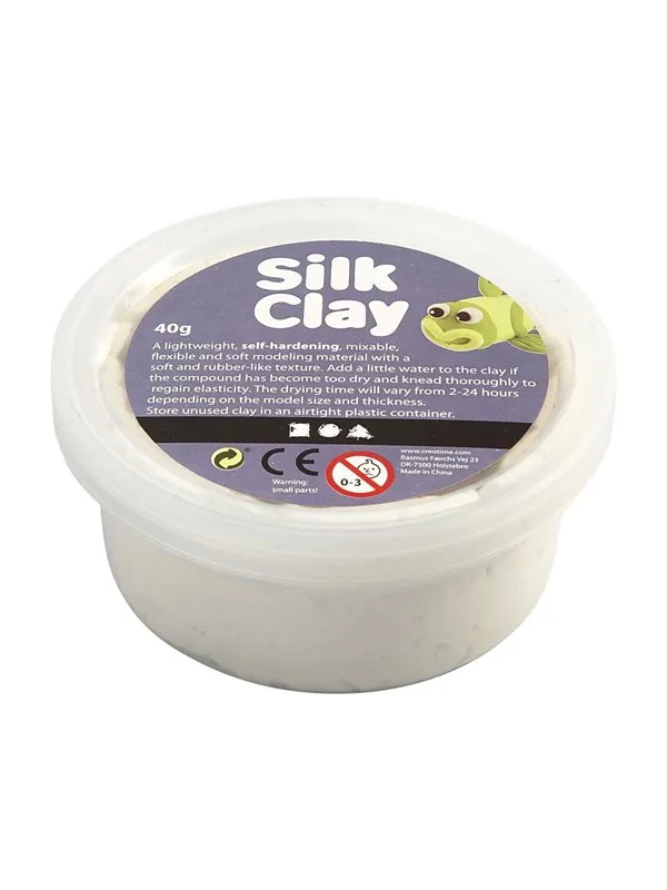 Silk Clay - White 40gr.
