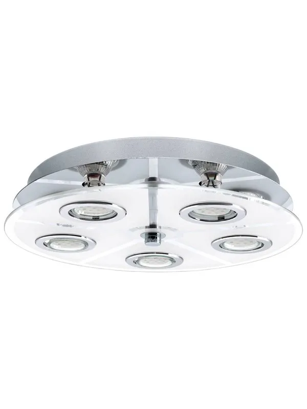EGLO CABO TAKLAMPE 5X3W KROM/HVIT
