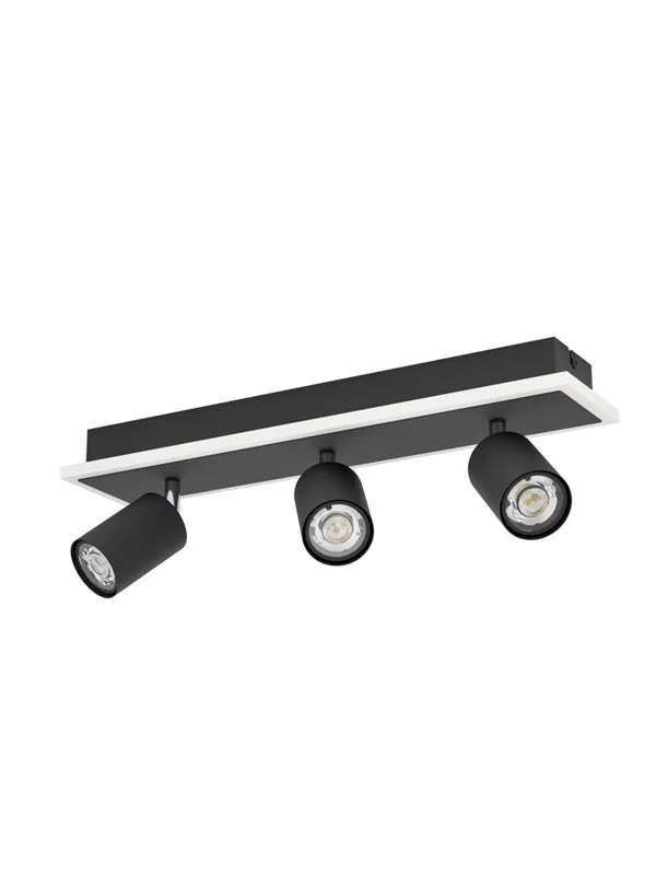 EGLO RIMBOCCHI 1 SPOT RAIL L460 20W 2500LM SVART