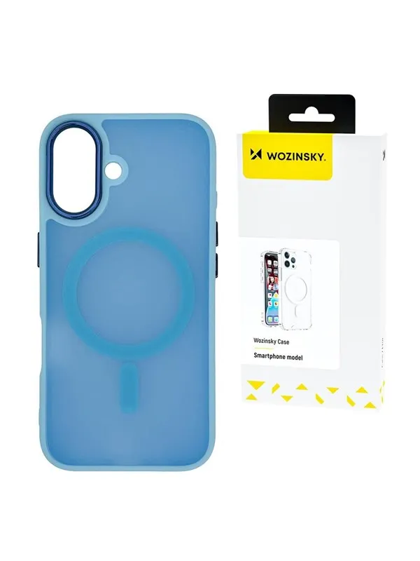 Wozinsky  Fashion MagSafe Case for Samsung Galaxy S25 - Blue