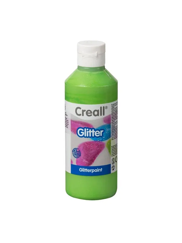Creall Glitter Paint Green 250ml