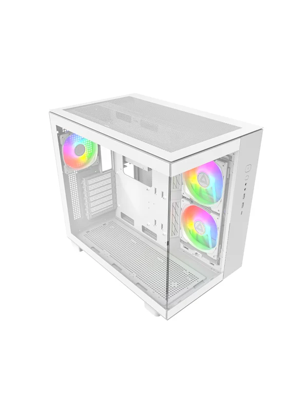 Montech KING 65 Pro White - Kabinett - Miditower - Hvit