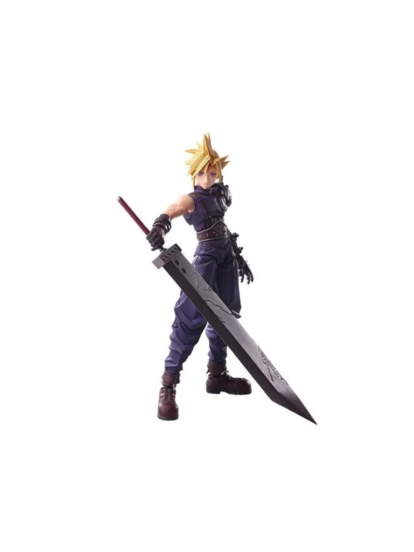 Square Enix - Final Fantasy VII - Cloud Strife (Digital Plus Edition - Bring Arts Action Figure) - Figur